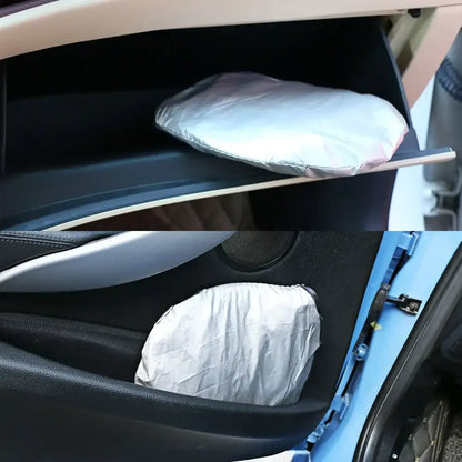 Folding Car Windshield Sunshade Anti-UV Visor (2 sizes available) Habicare