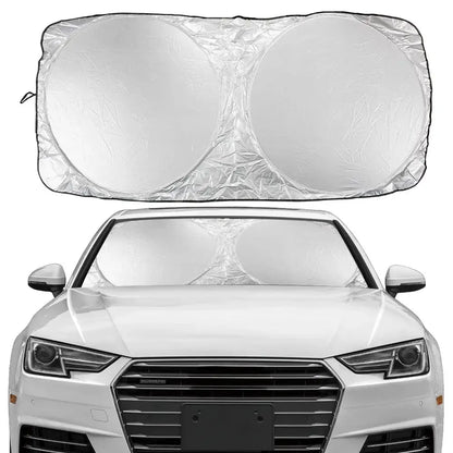 Folding Car Windshield Sunshade Visor Habicare