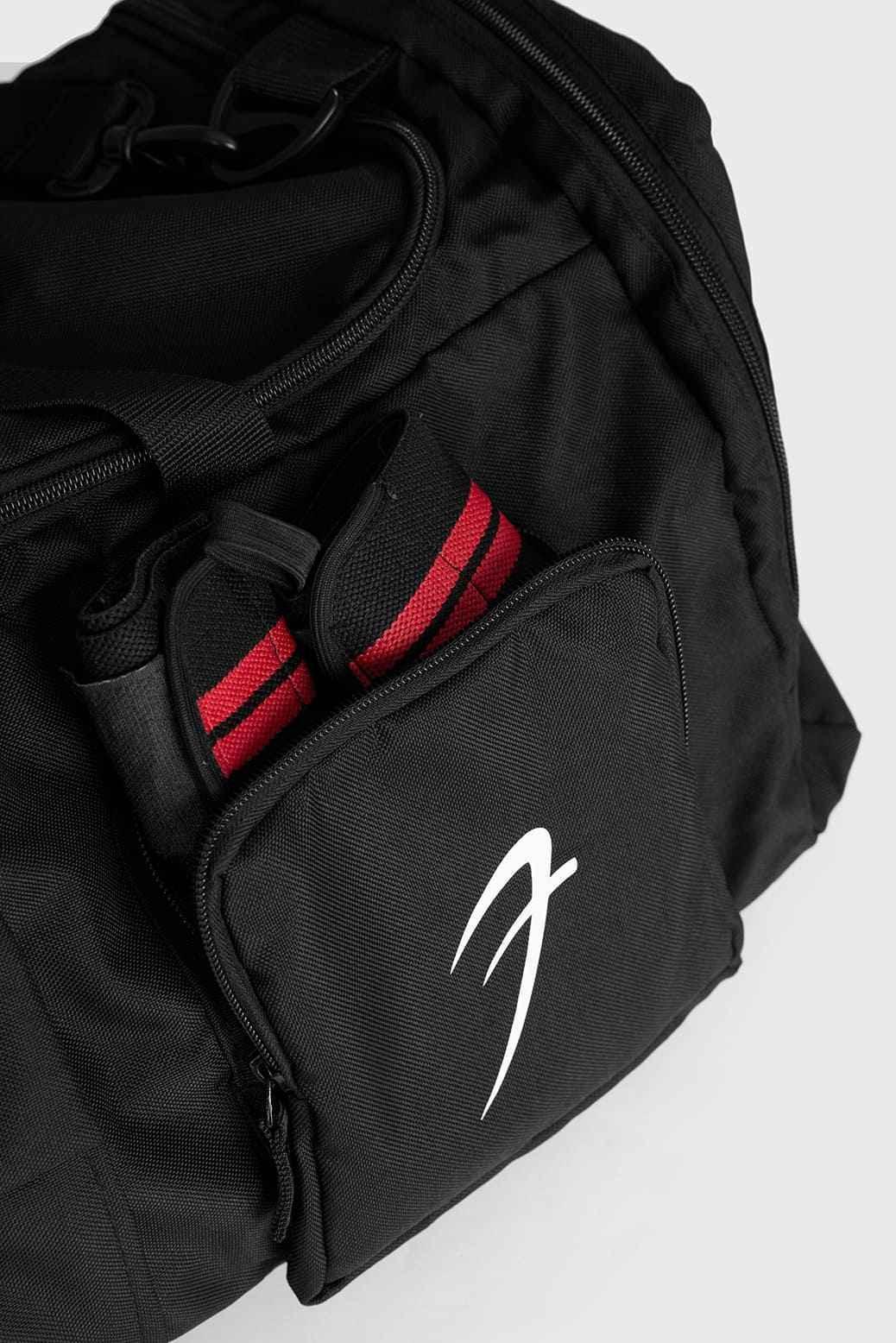Fuaark Nz Peak Hybrid Bag in black, versatile stylish backpack with multiple compartments and padded straps for comfort.