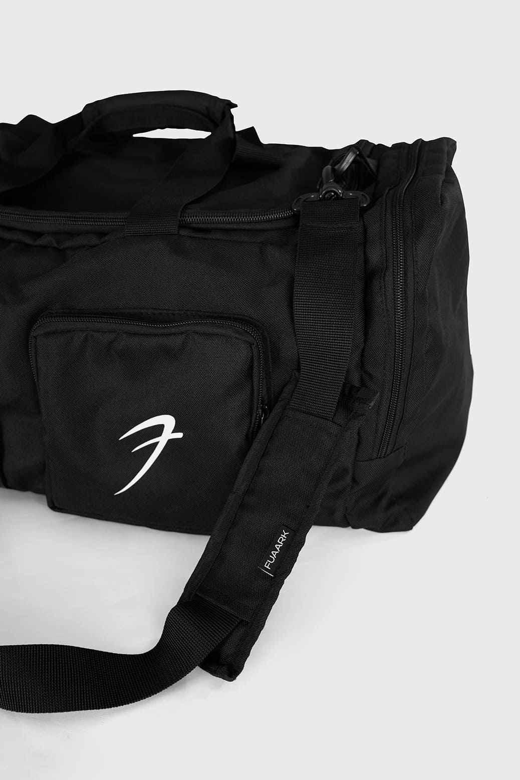 Fuaark Nz Peak Hybrid Bag in black, versatile and stylish backpack with multiple compartments and padded straps for comfort.