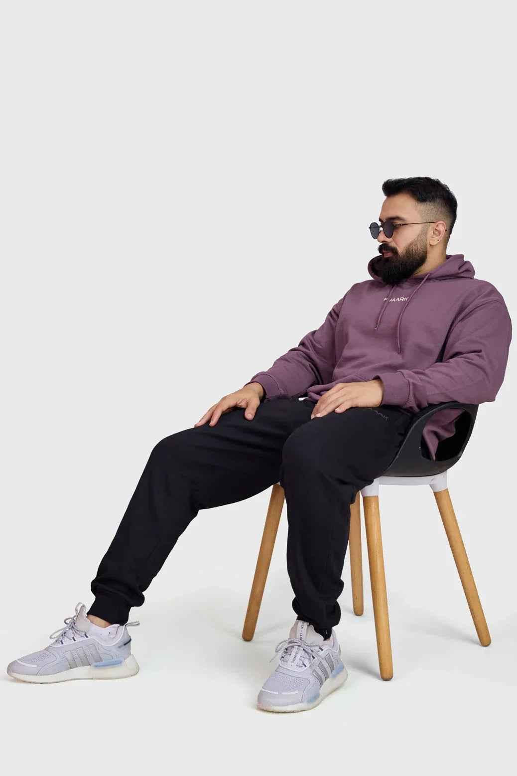 Fuaark Nz Signature Oversized Mauve Hoodie showing relaxed fit, soft fabric, and stylish design for casual comfort.