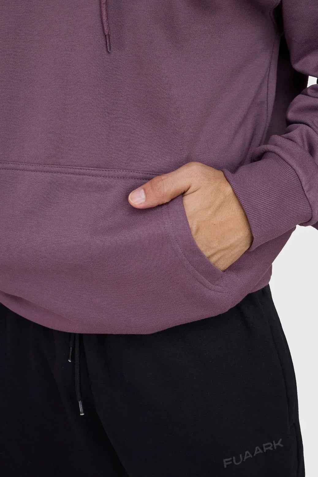 Fuaark Nz Signature Oversized Mauve Hoodie with relaxed fit, soft fabric, and casual style, perfect for comfortable everyday wear.