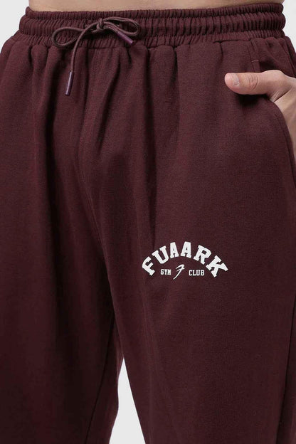 Fuaark Nz laidback relaxed brown joggers for ultimate comfort, featuring a casual fit and soft fabric.