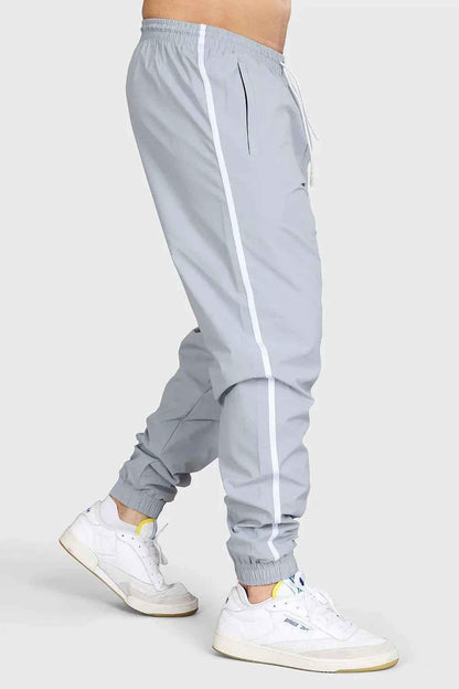 Light grey Fuaark Nz Lifting Community Joggers, men's athletic joggers with a comfortable fit and stylish design.