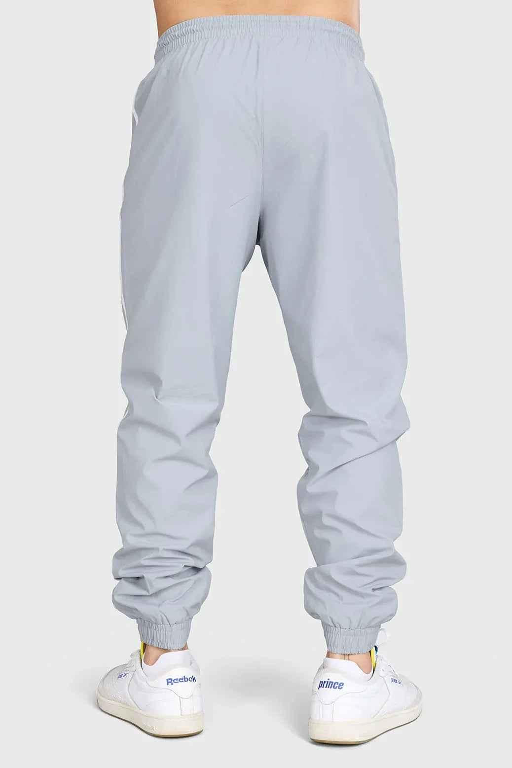 Light grey Fuaark Nz Lifting Community Joggers, casual athletic pants with a relaxed fit and comfortable fabric.
