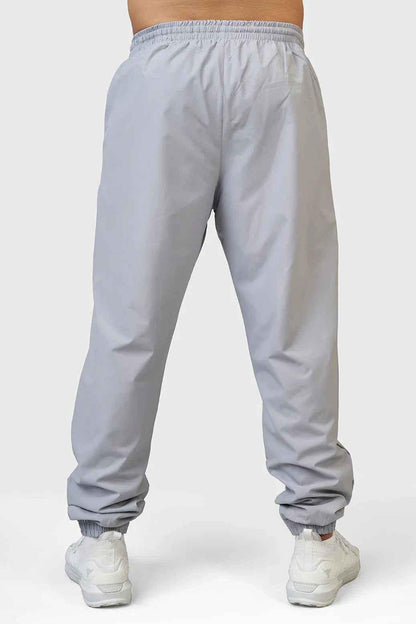 Light grey Fuaark Nz Momentum Joggers, casual men's joggers with a comfortable fit and stylish design.
