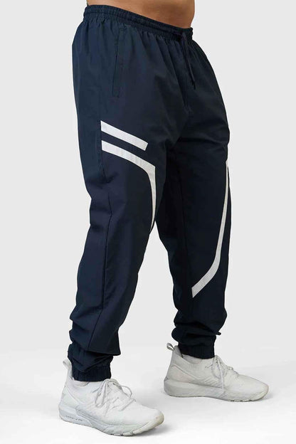 Fuaark NZ Momentum Navy Joggers displayed, showcasing comfortable fit and stylish navy color for casual wear.