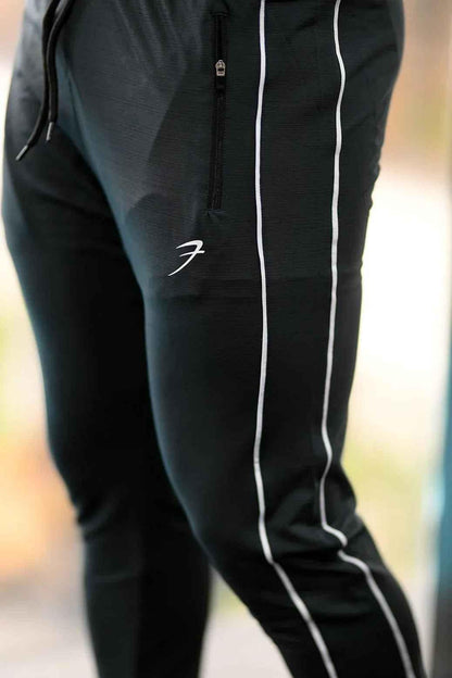 Fuaark Nz Revival Joggers in Steel Grey, men's casual joggers with a comfortable fit and stylish design.