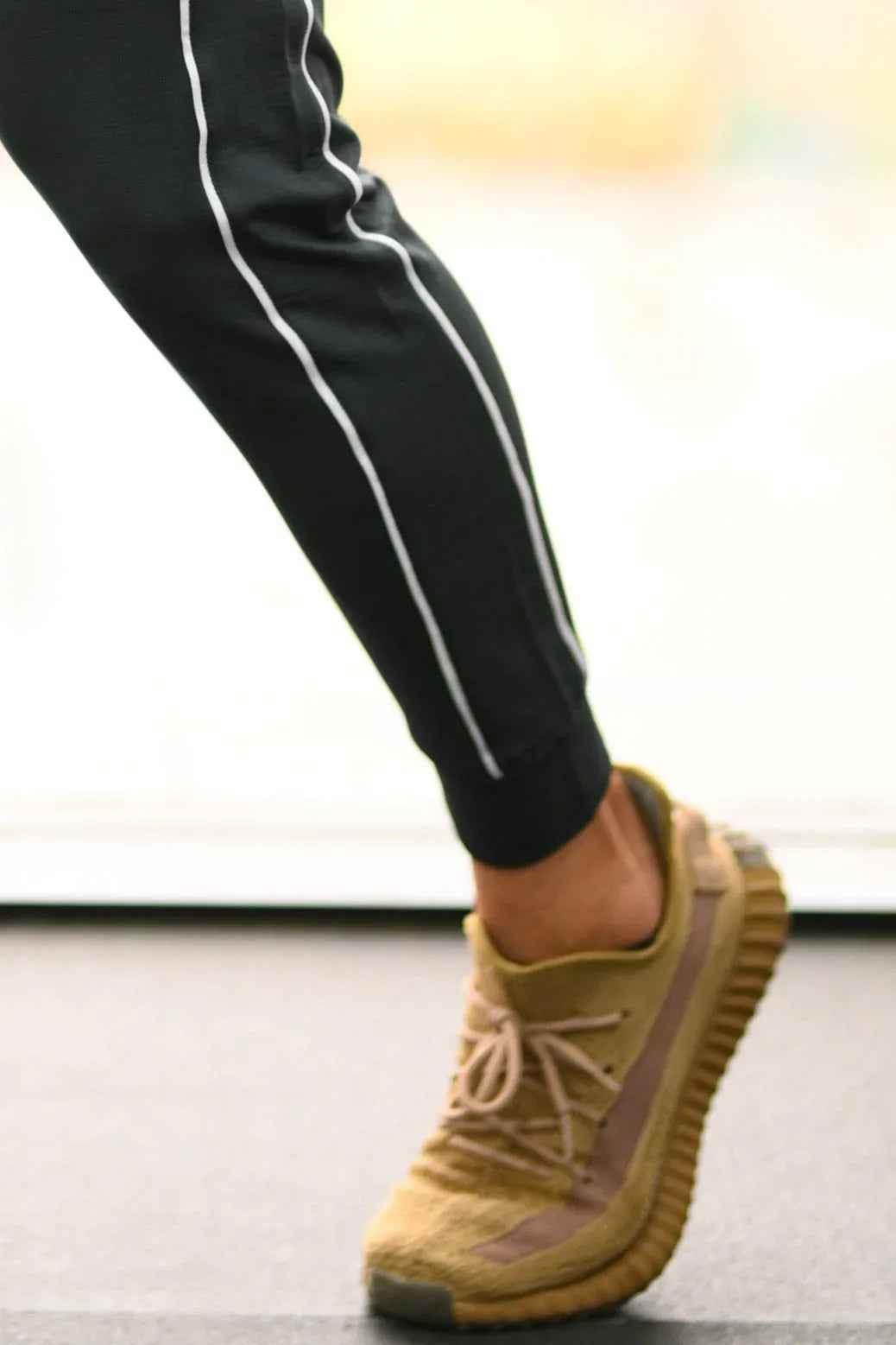 Fuaark Nz Revival Joggers in Steel Grey, showing relaxed fit, elastic waistband, and soft fabric for comfortable casual wear.
