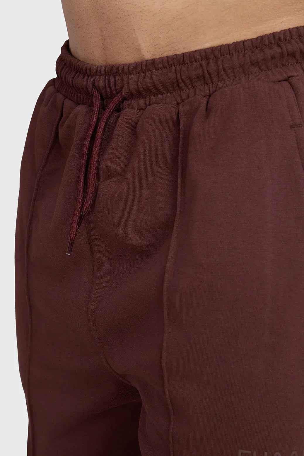 Fuaark Nz Pinnacle Straight Pants Brown joggers, lightweight and comfortable, shown in a relaxed fit style.