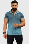 Raw Polo Blue T-shirt - Regular Fit for Ultimate Comfort