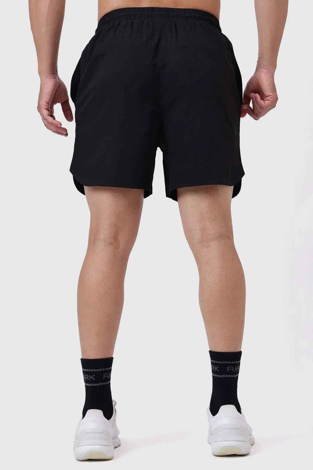 Black Edge Shorts by Fuaark Nz featuring a sleek design, casual fit, and comfortable fabric for everyday wear.