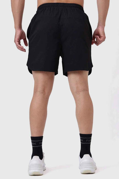 Black Edge Shorts by Fuaark Nz featuring a sleek design, casual fit, and comfortable fabric for everyday wear.
