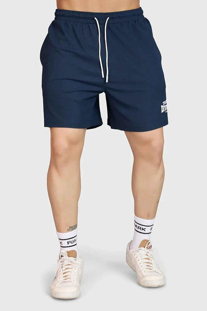 Fuaark Nz Grit Shorts in navy color, casual men's shorts with a comfortable fit and stylish design.