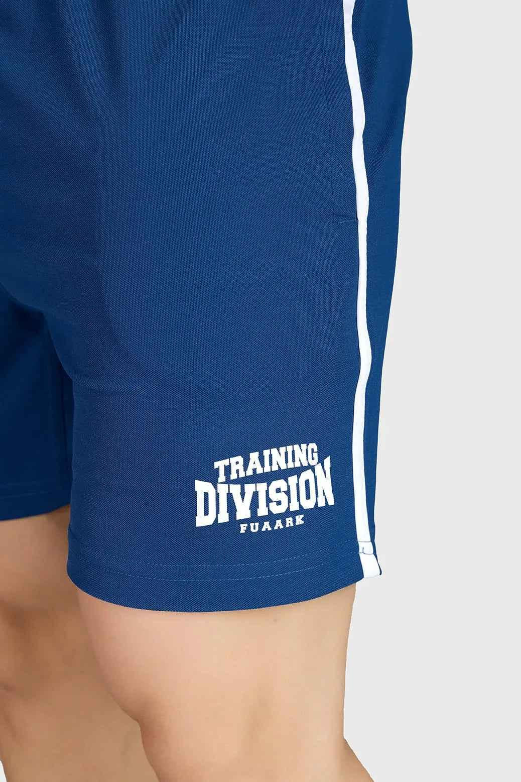 Fuaark Nz Grit Shorts in Orion Blue, men's casual shorts with a rugged design and comfortable fit.