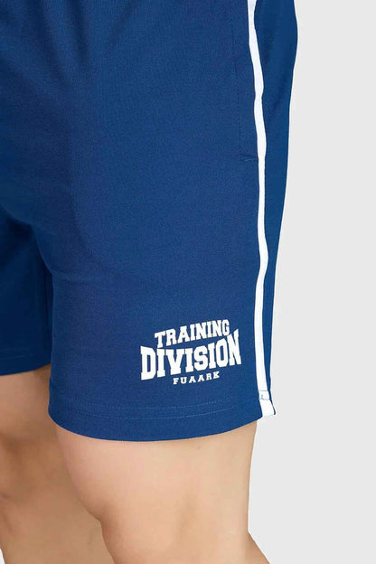 Fuaark Nz Grit Shorts in Orion Blue, men's casual shorts with a rugged design and comfortable fit.