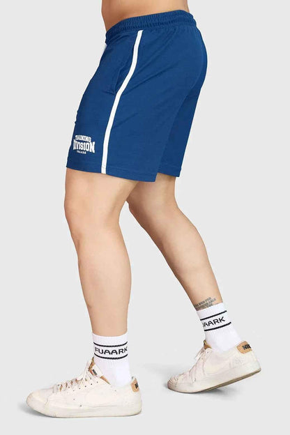 Fuaark Nz Grit Shorts in Orion Blue, casual men's shorts with a relaxed fit and stylish design.