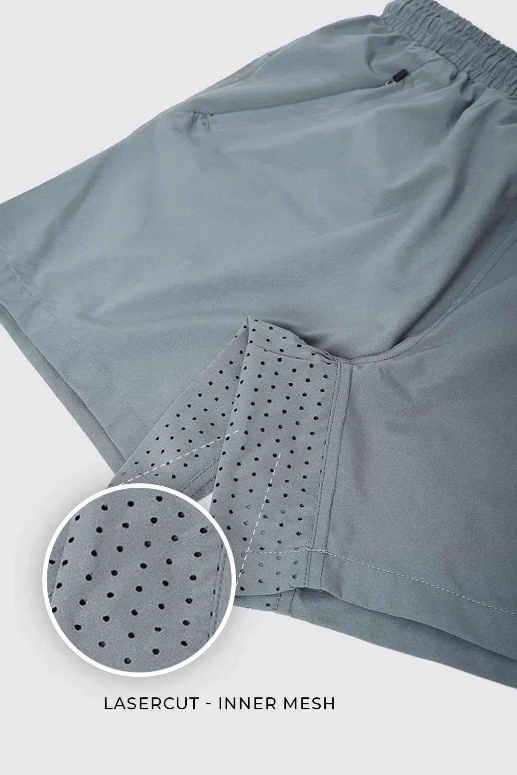 Forest green Nova Shorts by Fuaark Nz, casual men's shorts with a comfortable fit and stylish design.