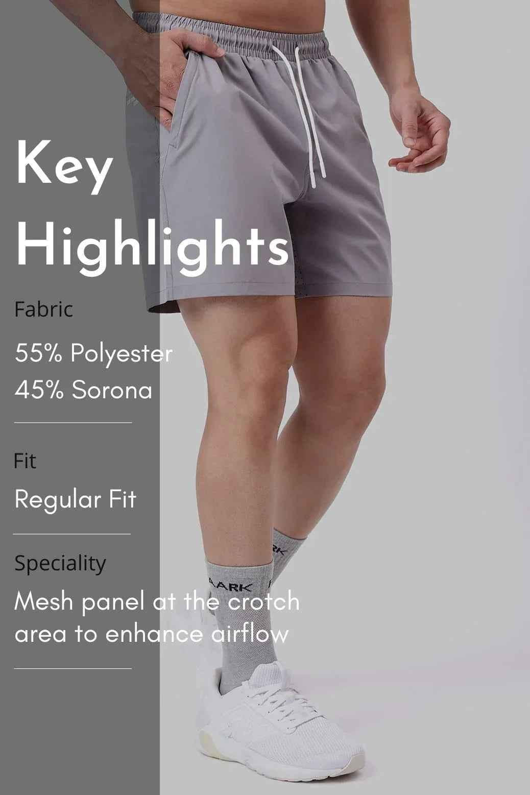 Grey Fuaark Nz Nova Shorts for women, stylish and comfortable casual shorts perfect for everyday wear.