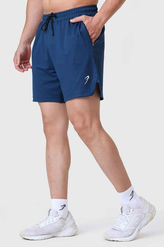 Fuaark Nz Rush Shorts in teal color, casual shorts with a comfortable fit, displayed on a plain background.