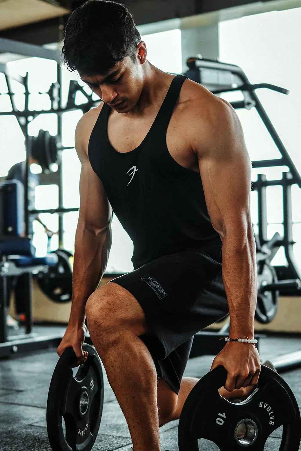 Black Venture Shorts by Fuaark Nz, casual men's shorts with a comfortable fit and stylish design, suitable for everyday wear.