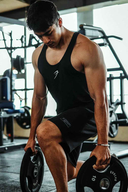 Black Venture Shorts by Fuaark Nz, casual men's shorts with a comfortable fit and stylish design, suitable for everyday wear.