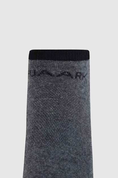 Grey Invisible Comfort No Show Socks by Fuaark Nz, low-cut socks designed for active lifestyles and everyday wear.