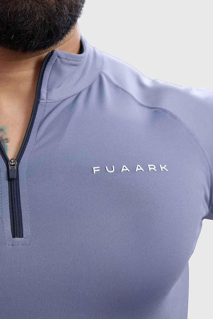 Light grey Fuaark Nz sweater pullover, stylish and comfortable knit sweater for casual wear, featuring a relaxed fit and soft fabric.