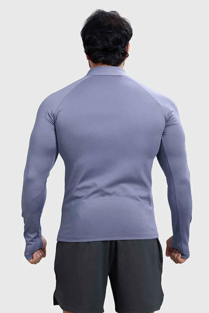 Light grey Fuaark Nz sweater pullover, showcasing a comfortable and stylish knit sweater for casual wear.