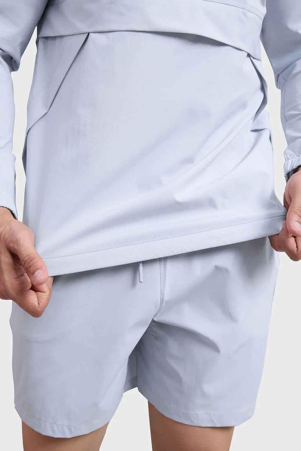 Light grey Fuaark Nz sweater with a thread design, showcasing a comfortable, casual pullover style for everyday wear.