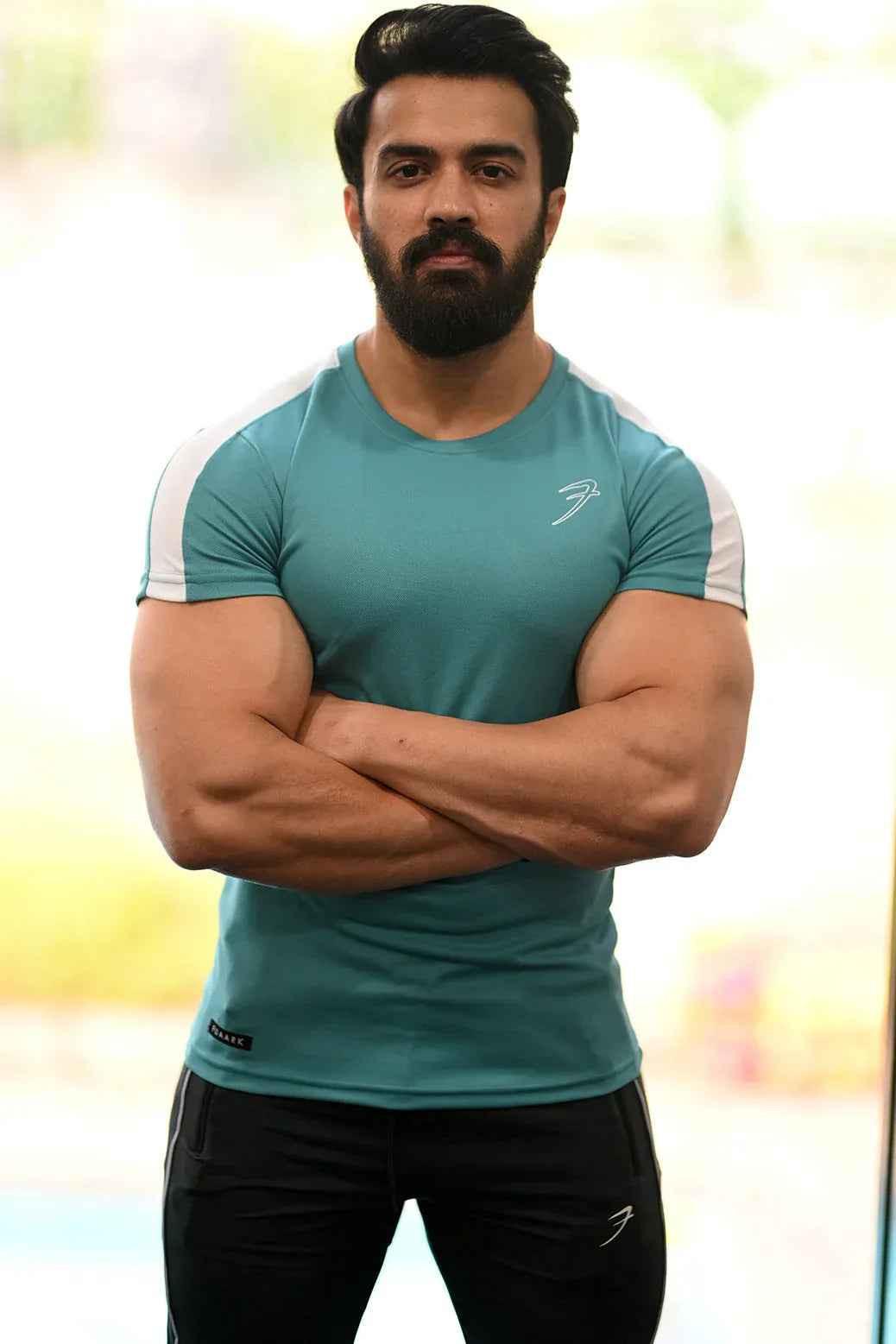 Vintage mint Fuaark Nz T-shirt with retro style, casual fit, and classic design for timeless fashion.