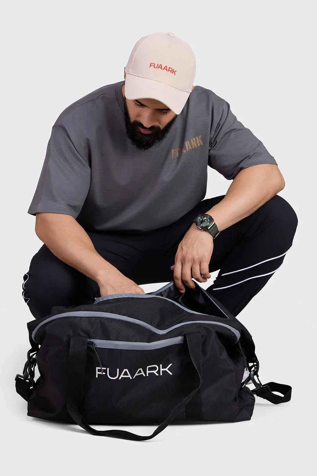 Charcoal Rage oversized T-shirt by Fuaark Nz, featuring a relaxed fit and soft fabric for effortless comfort.