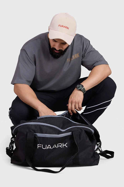 Charcoal Rage oversized T-shirt by Fuaark Nz, featuring a relaxed fit and soft fabric for effortless comfort.