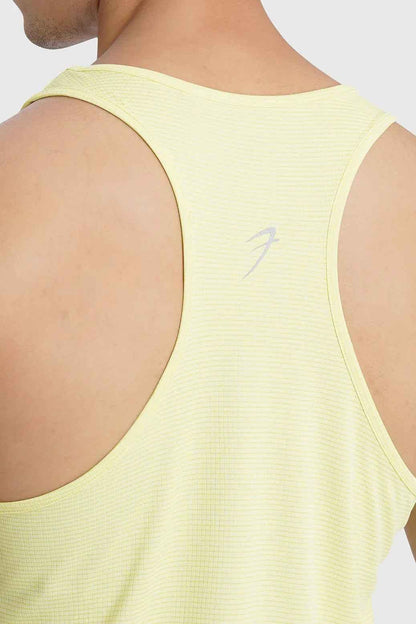 Fuaark Nz Checks Lime Running Tank top, lightweight and breathable performance tank with moisture-wicking fabric for active wear