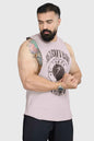 Beige Fuaark Nz deep arm tank top, stylish and comfortable sleeveless shirt for everyday casual wear.
