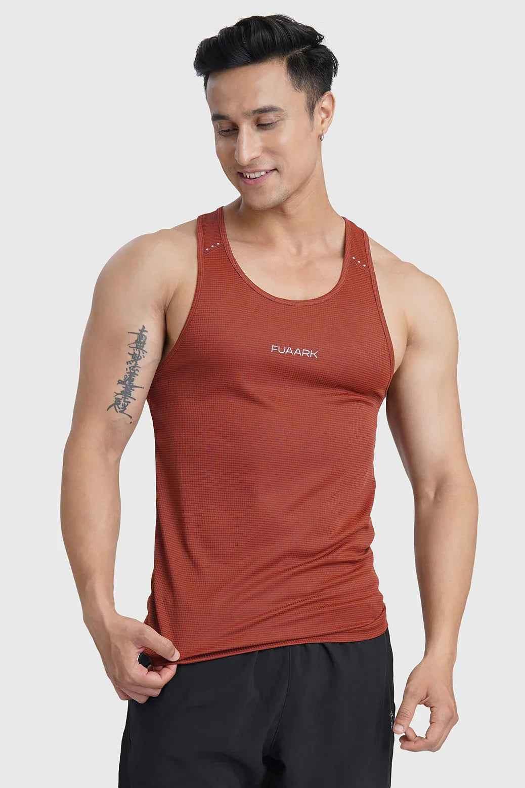 Fuaark Nz Salsa Running Tank Top, lightweight athletic tank designed for active workouts and enhanced performance.