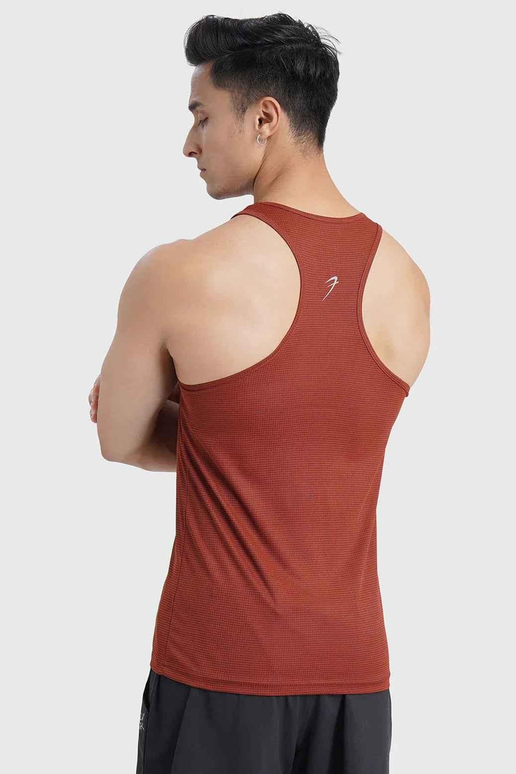 Fuaark Nz Salsa Running Tank top, lightweight athletic sleeveless shirt designed for active workout performance.