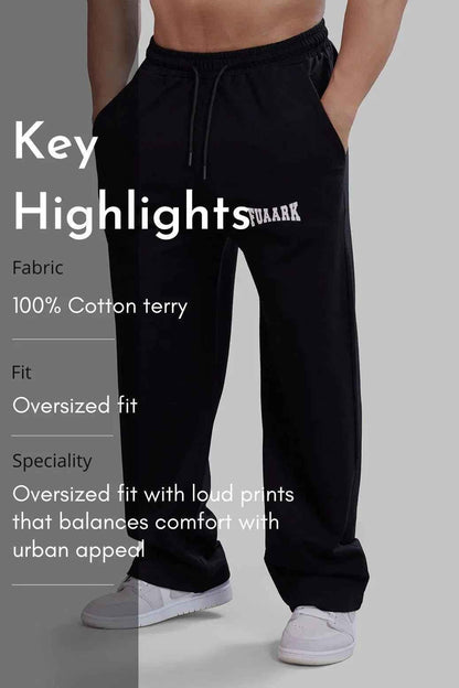 Fuaark Nz dark straight hair tracks pants with luxurious style, designed for effortless wear and comfortable fit.