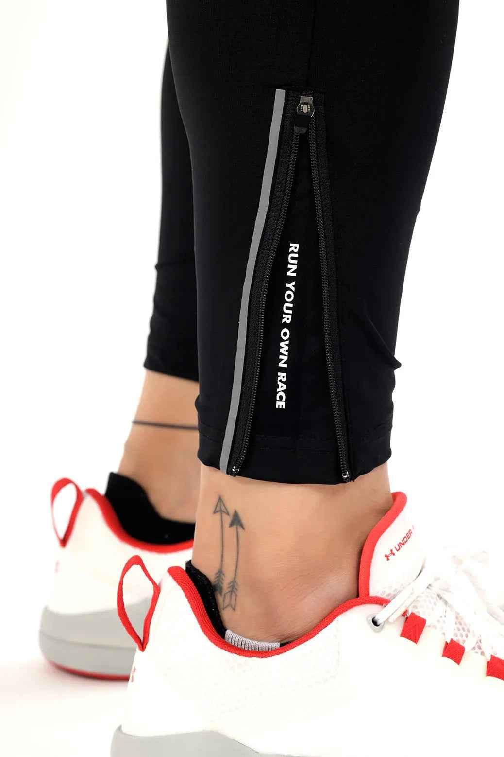 Black Nylon Supreme Track by Fuaark Nz showcasing the sleek design and durable nylon material.