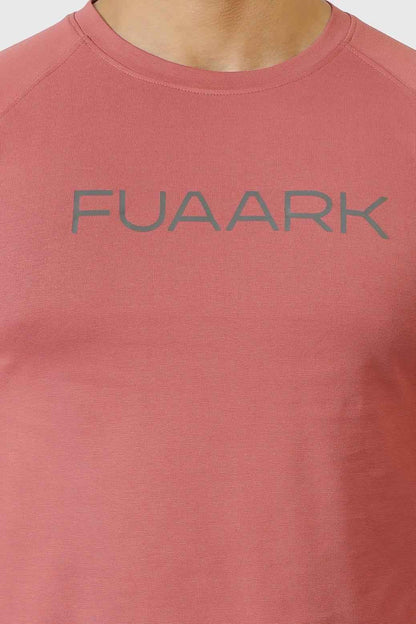 Fuaark Nz Chase Cranberry full sleeves T-shirt, comfortable casual wear with stylish design and vibrant cranberry color.