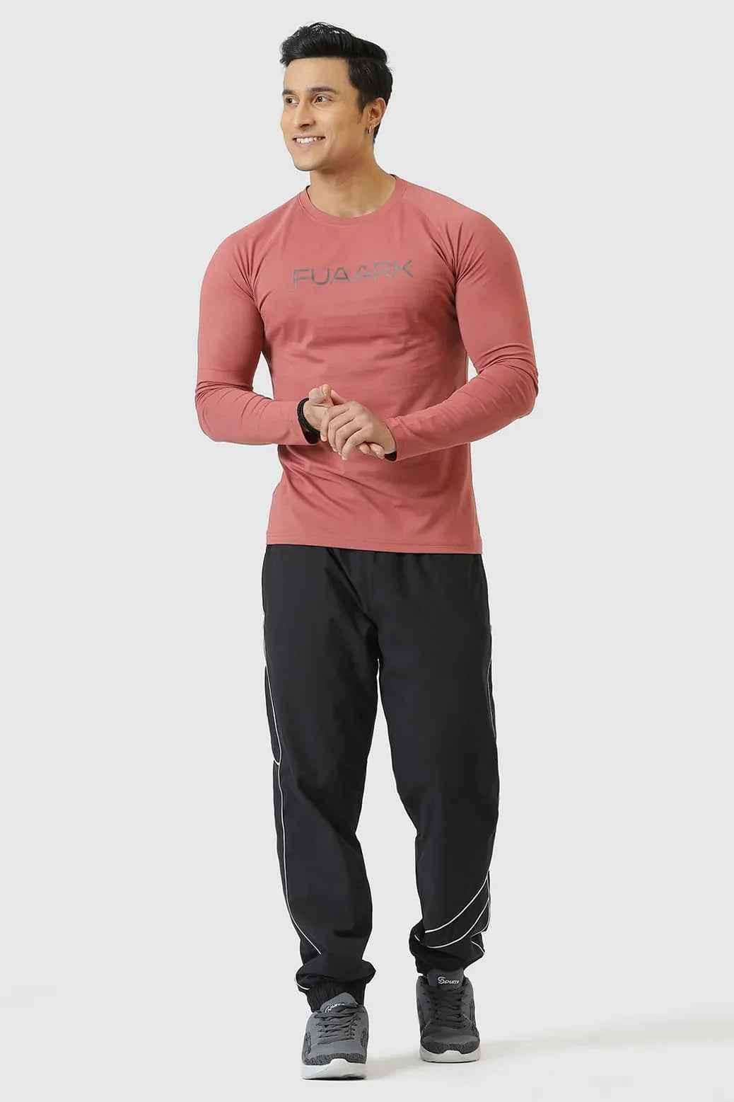 Fuaark Nz Chase Cranberry full sleeves T-shirt, casual style, soft fabric, comfortable fit, designed for everyday wear