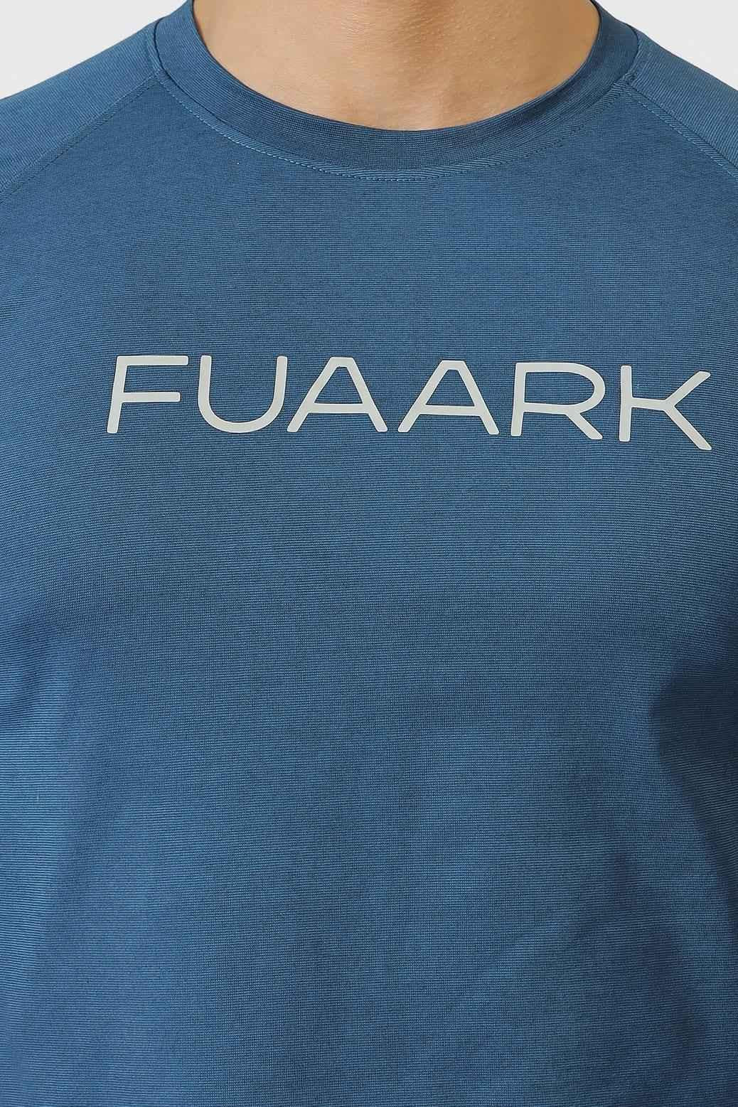 Fuaark Nz Chase Teal full sleeves T-shirt, stylish comfort, casual fit, teal color, long sleeves, men's fashion T-shirt