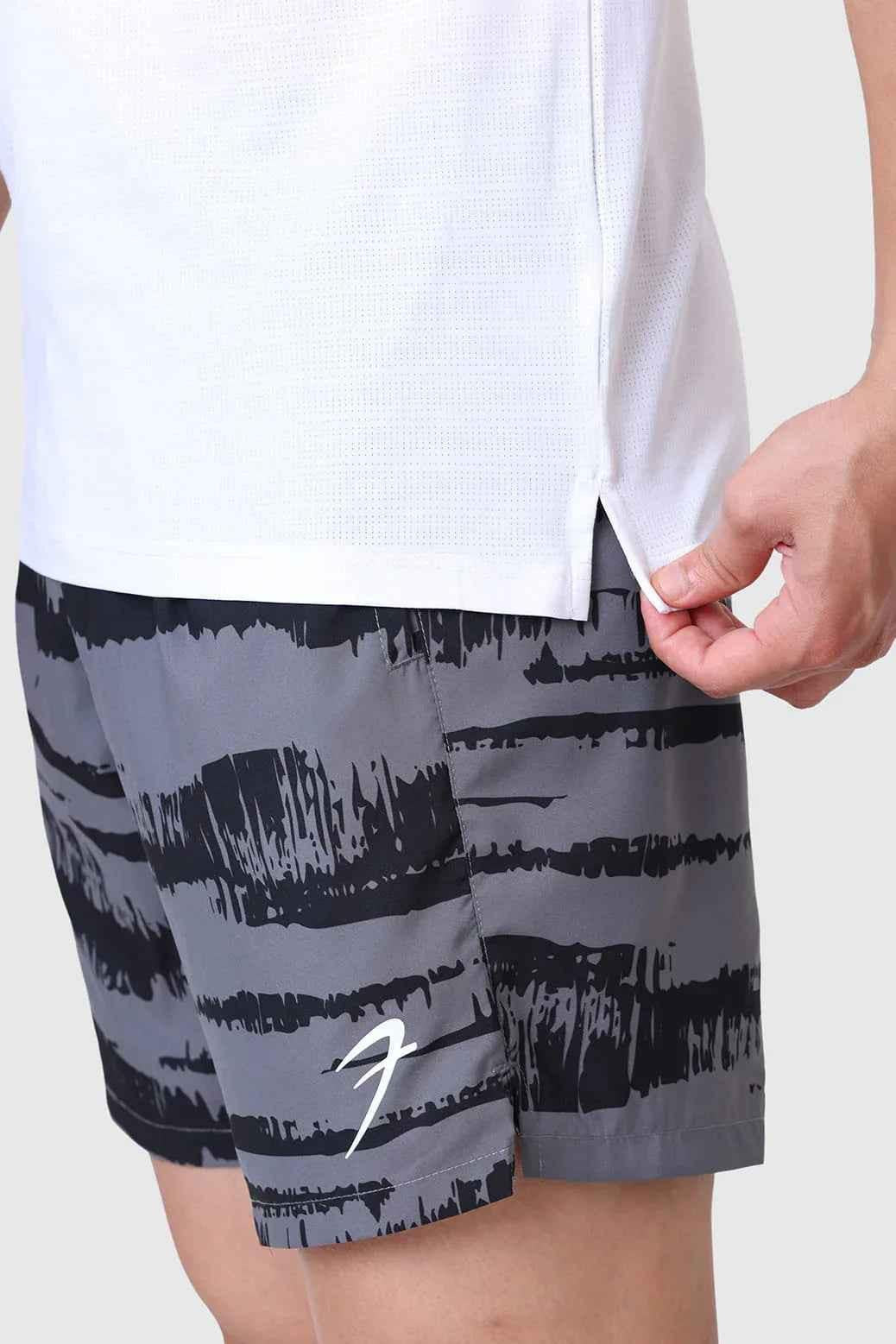 White Ember T-shirt by Fuaark Nz, casual cotton tee with a simple design, shown on a plain background.
