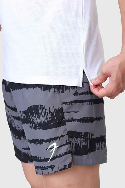 White Ember T-shirt by Fuaark Nz, casual cotton tee with a simple design, shown on a plain background.