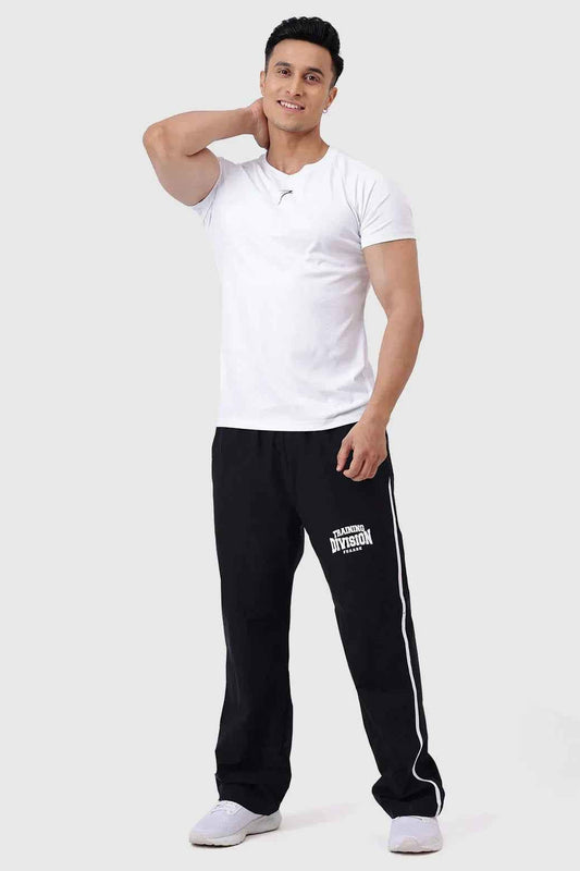 White Grain T-shirt by Fuaark Nz, stylish and comfortable unisex tee, shown on a model, casual and versatile design.
