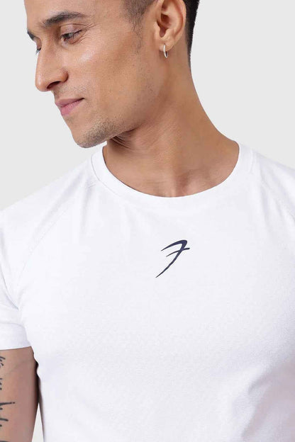 Fuaark Nz Grain White T-shirt, unisex stylish and comfortable tee, shown flat with a soft fabric look.