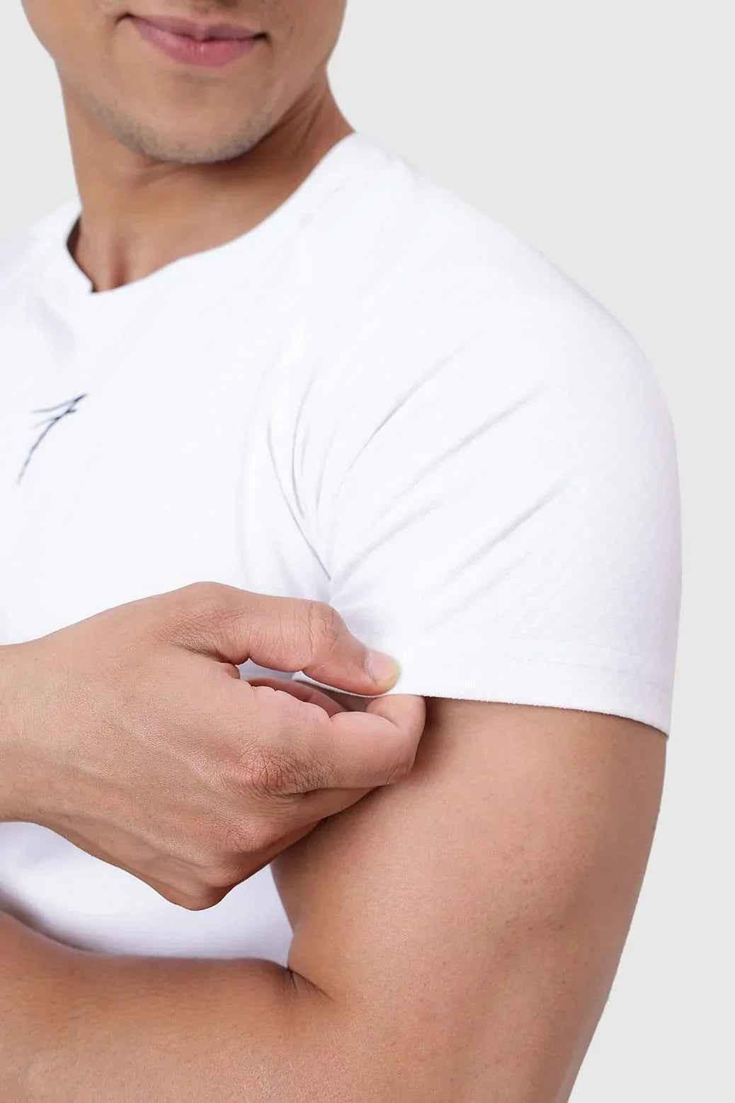 Fuaark Nz Grain White T-shirt, stylish and comfortable unisex tee, plain white cotton T-shirt for casual wear.