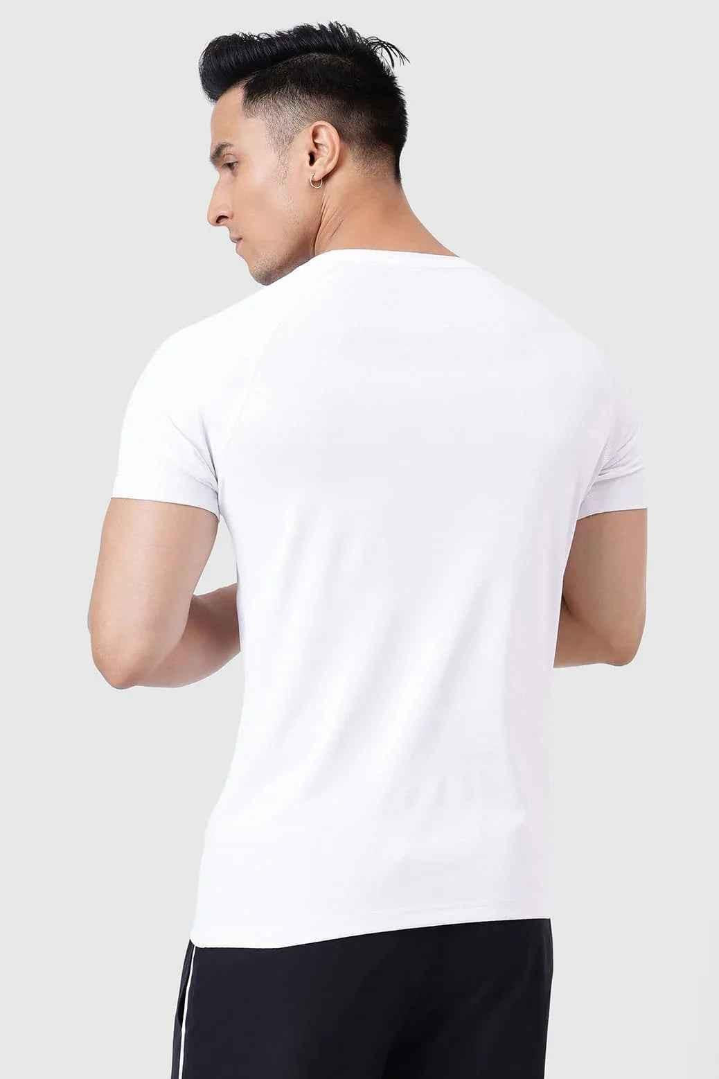 Fuaark Nz white unisex grain T-shirt, stylish and comfortable casual tee for men and women, plain design with soft fabric.
