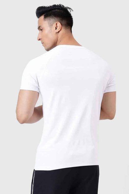Fuaark Nz white unisex grain T-shirt, stylish and comfortable casual tee for men and women, plain design with soft fabric.