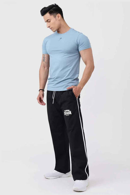 Light blue Pulse T-Shirt by Fuaark Nz, stylish and comfortable casual tee for all occasions, shown on a plain background.